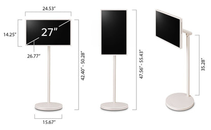 Écran tactile portable LG 27 StanbyME 2 QHD | Écran tactile portable StanbyME 2 de LG QHD de 27 po