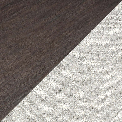 Zelda 7pc Dining Set with Table & 6 Chairs, 78-96W - White & Espresso Brown | Ensemble de salle à manger Zelda 7 pièces avec table de 78 po à 96 po (L) et 6 chaises - blanc et brun espresso