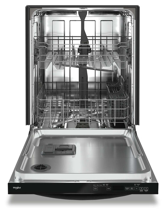 Lave-vaisselle Whirlpool 24 50 dBA à commande supérieure intégrée - Noir - WDT740SALB | Lave-vaisselle encastré Whirlpool de 24 po et de 50 dBA avec commandes sur le dessus - noir - WDT740…