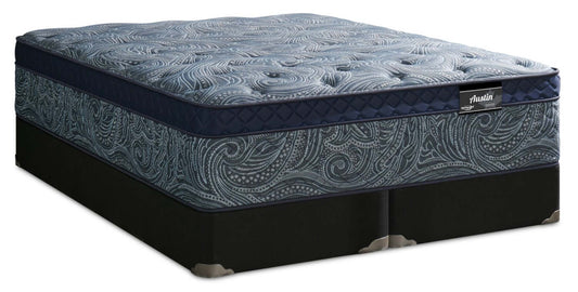 Ensemble matelas semi-ferme à Euro-plateau Austin de Springwall pour très grand lit
