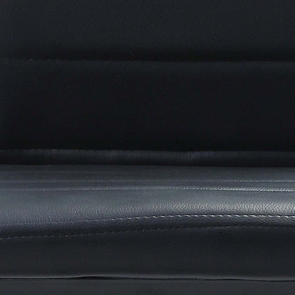 Ensemble de salle à manger Onyx 5 pièces avec table et 4 chaises, plateau en verre, métal, 55 W - Noir | Ensemble de salle à manger Onyx 5 pièces en métal avec table de 55 po (L) dessus en verre et 4 chaises - noir