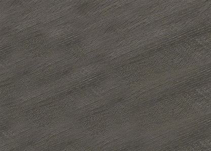 Ensemble de salle à manger Tuxedo 7 pièces avec table de 72 po (L), dessus en verre, piètement piédestal et 6 chaises - blanc