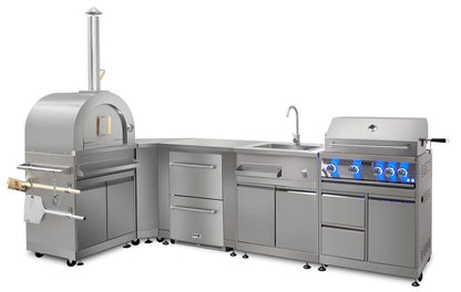 Réfrigérateur Thor de 5,4 pi³ et de 24 po à 2 tiroirs - acier inoxydable - TRF24U | Thor 24 5,4 Cu. Fort. Réfrigérateur 2 tiroirs - Acier inoxydable - TRF24U