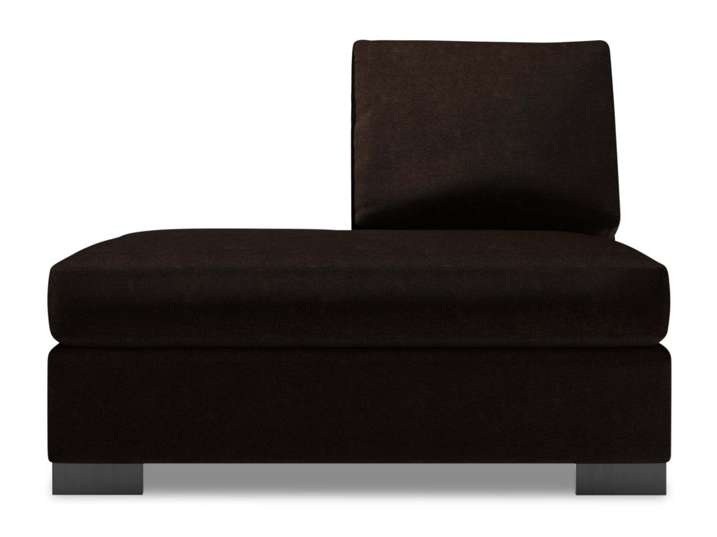 Sofa Lab Track LAF Chaise Return - Chocolat de Luxe | Rallonge pour fauteuil long de gauche Track de la collection Sofa Lab - Chocolat de Luxe | TR273293