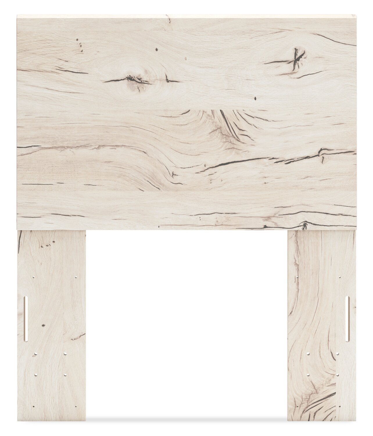 Tête de lit à panneau Derekson pour enfants, blanc rustique - taille simple | Tête de lit à panneaux Derekson pour enfants, blanc rustique - format lit simple