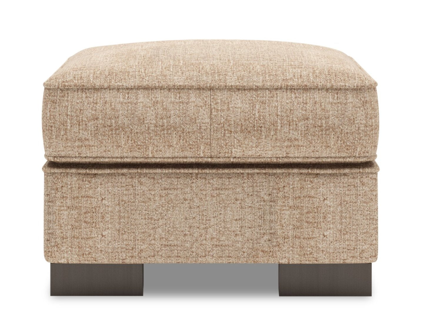 Fabriqué au Canada Canapé personnalisable Lab Track 24 en tissu chenille - Taupe de luxe | Pouf Track de Sofa Lab de 24 po fabriqué au Canada en tissu chenille - taupe Luxury Taupe | TR802893