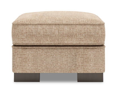 Fabriqué au Canada Canapé personnalisable Lab Track 24 en tissu chenille - Taupe de luxe | Pouf Track de Sofa Lab de 24 po fabriqué au Canada en tissu chenille - taupe Luxury Taupe | TR802893