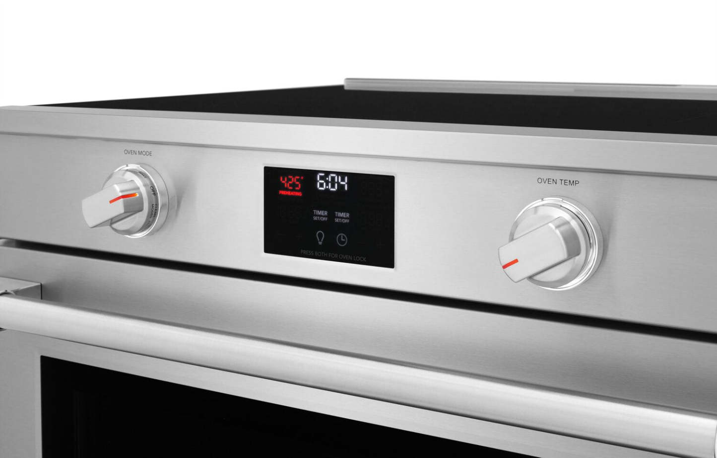 Cuisinière à induction Frigidaire Professionnel de 6,2 pi³ avec convection totale et surface de cuisson facile à nettoyer … | Frigidaire Professionnel 6,2 Cu. Fort. Cuisinière à induction avec convection totale et table de cuisson facile à nettoyer…