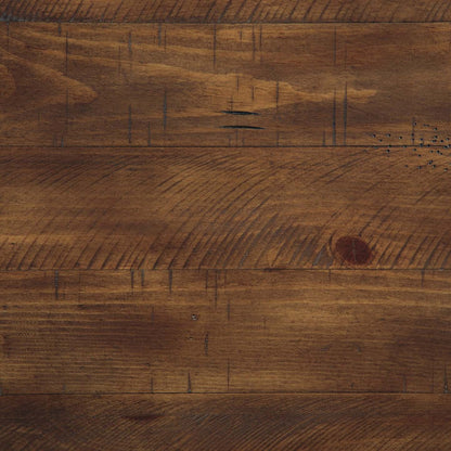 Benjy 14 Rustic Chairside Table with Storage - Two Tone Wood|Table de fauteuil rustique Benjy de 14 po avec rangement - bois deux teintes