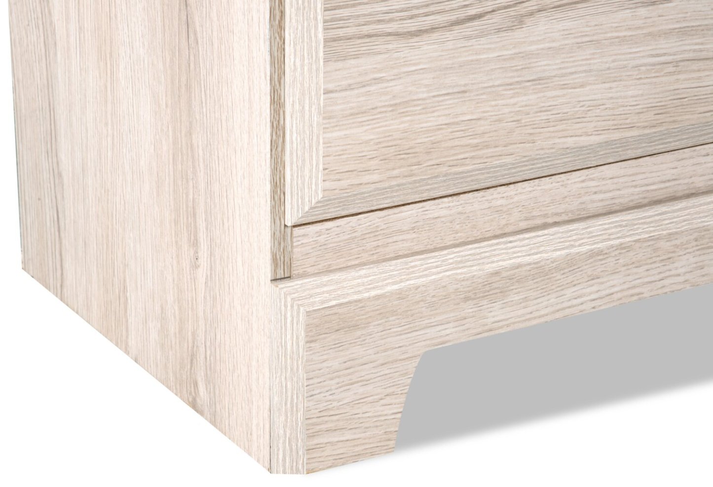 Ensemble de chambre à coucher Yorkdale 6 pièces avec lit de rangement à 12 tiroirs, commode, miroir et table de nuit, blanc - Taille Queen…