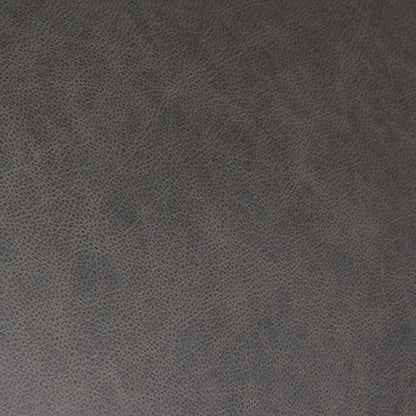 Melrose 84,5 po en cuir de qualité supérieure avec pattes en métal - véritable gris | Canapé Melrose 84,5 Top-Grain en cuir avec pattes en métal - véritable gris