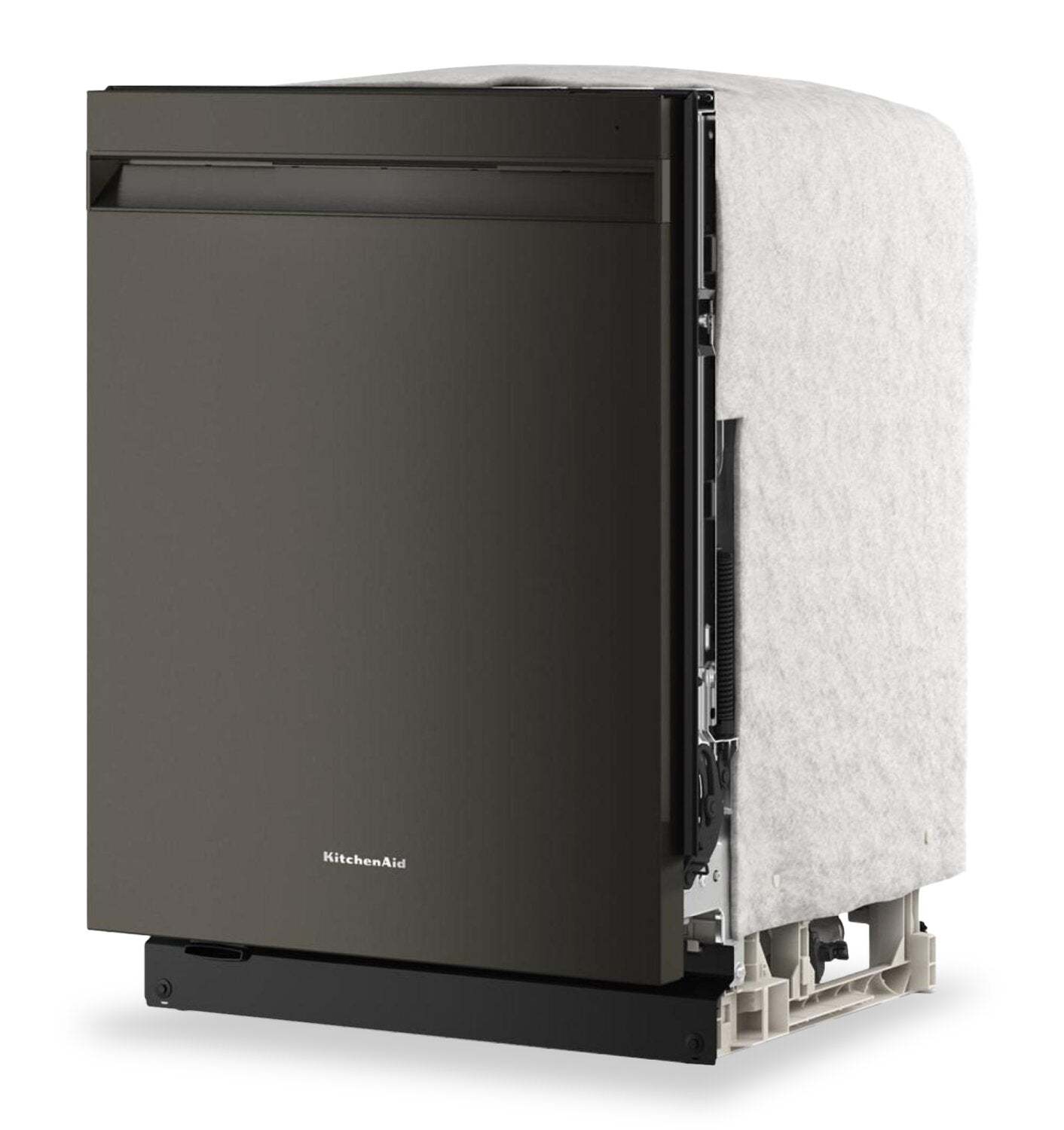 Lave-vaisselle KitchenAid de 24 po et de 44 dBA avec troisième panier 360° Max JetsMC - minerai noir - KDPS724SBE