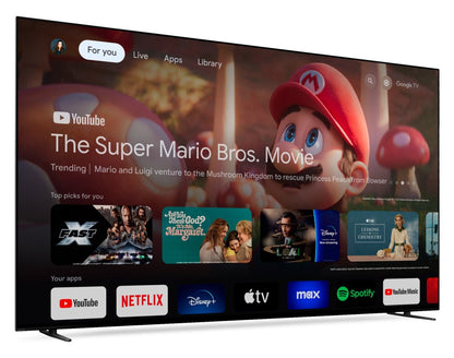 Sony 55 Bravia 8 OLED 4K UHD Smart Google TV (K55XR80) - Modèle 2024 | Téléviseur intelligent DELO Sony Bravia 8 UHD 4K de 55 po avec Google TVMC (K55XR80) - modèle 2024