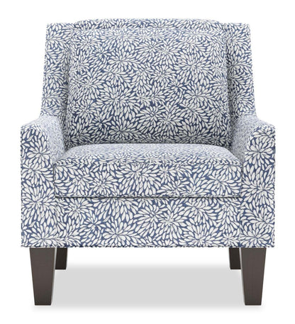 Fauteuil d’appoint club Sofa Lab personnalisable en tissu avec pattes en bois - Cadet multicolore | Fauteuil d’appoint club Sofa Lab de 29 po fabriqué au Canada en tissu avec pattes en bois - Cadet multicolore | CLUB1145