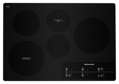 Surface de cuisson électrique KitchenAid de 30 po à 5 éléments - acier inoxydable - KCES950KSS