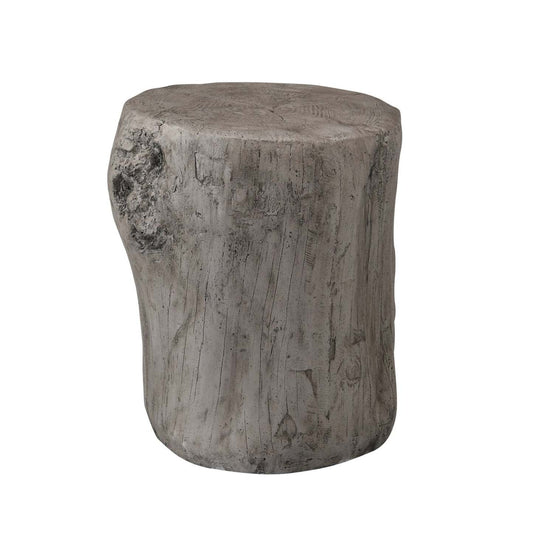 Jordy 15 Faux Wood Accent Table - Silver|Table d'appoint Jordy de 15 po en imitation de bois - argentée