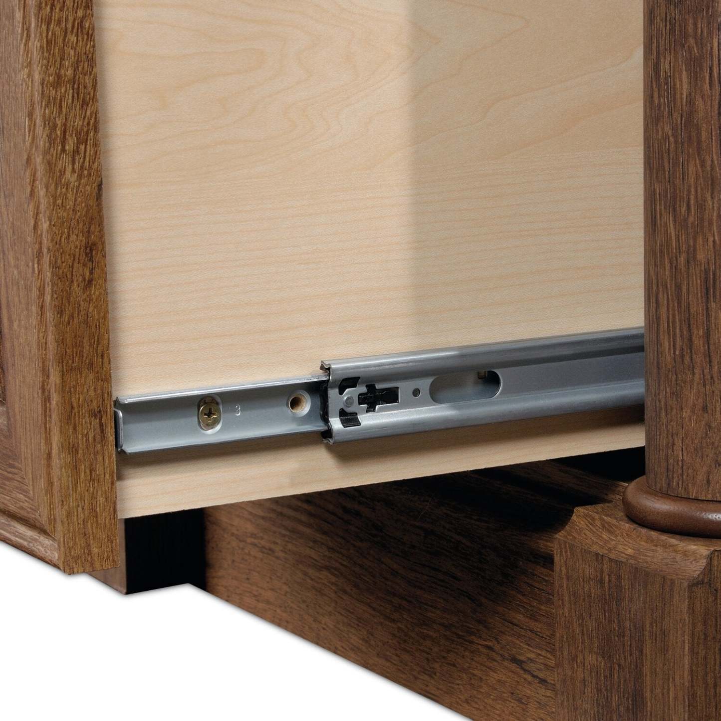 Bureau Palladia de 53,15 po à 3 tiroirs - chêne antique