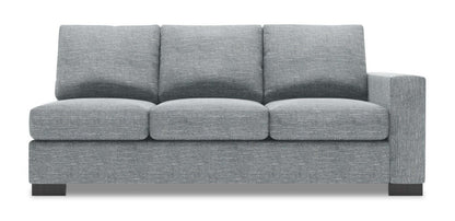 Canapé Lab Track RAF - Luna Pewter | Canapé de droite Track de la collection Sofa Lab - Luna Pewter | TR122291
