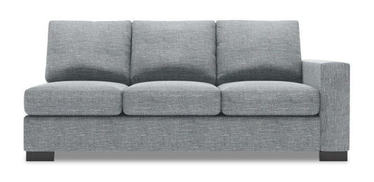 Canapé Lab Track RAF - Luna Pewter | Canapé de droite Track de la collection Sofa Lab - Luna Pewter | TR122291