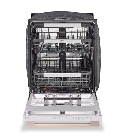 LG Studio 24 40 dBA Lave-vaisselle intelligent encastré à commandes sur le dessus - Essence blanche - SDWB24W3 | Lave-vaisselle intelligent encastré LG Studio à 40 dBA de 24 po avec commandes sur le dessus - essence blanche - SDWB24W3 | SDWB24W3