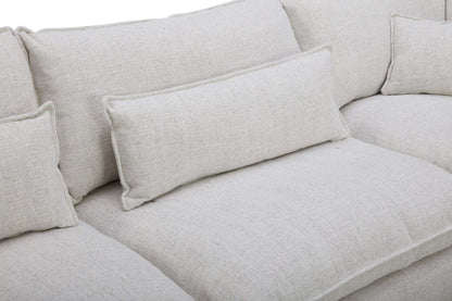 Monaco 5-Piece Sectional - Wheat | Sofa sectionnel Monaco 5 pièces - blé