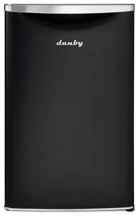 Danby 20,8 4,4 Cu. Fort. Mini-réfrigérateur à une porte - Noir - DAR044A6MDB | Mini réfrigérateur Danby de 4,4 pi³ et de 20,8 po à 1 porte - noir - DAR044A6MDB
