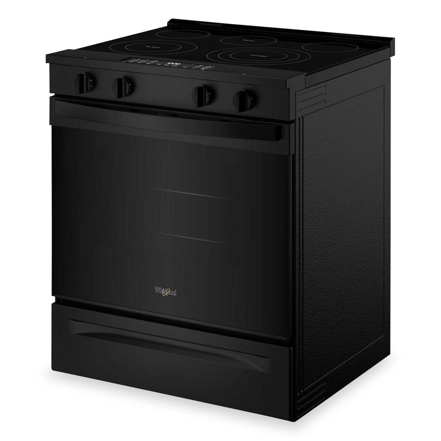 Cuisinière électrique Whirlpool de 30 po et de 5,3 pi³ avec cuisson à air - noire - YWSES5030SB