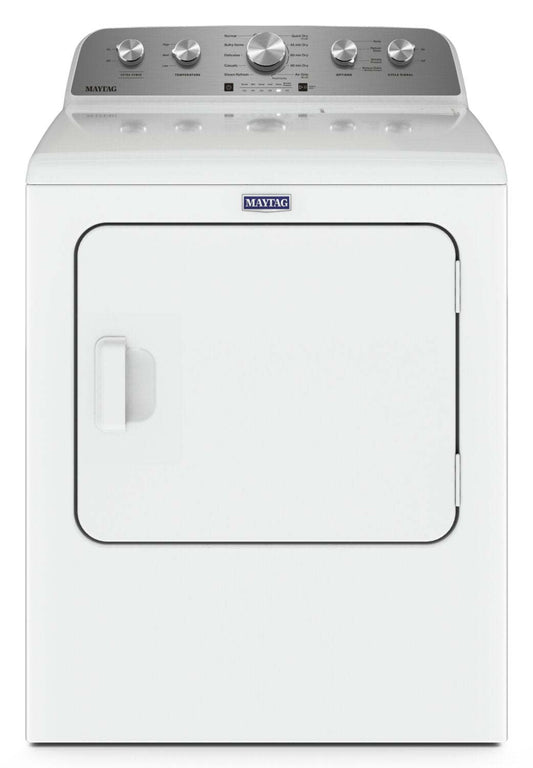 Maytag 7 Cu. Ft. Electric Dryer with Steam - White - YMED5430MW | Sécheuse électrique à la vapeur Maytag de 7 pi³ - blanche - YMED5430MW