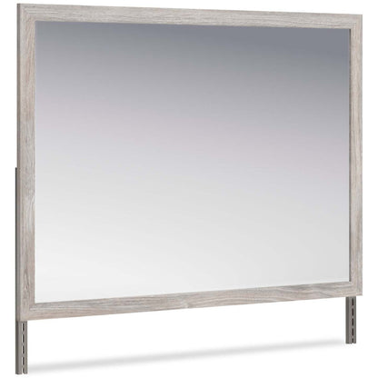 Miroir de commode de chambre Zen, amovible, à suspendre au mur - Gris | Miroir de commode de chambre à coucher Zen, à fixer au meuble ou à suspendre au mur - gris