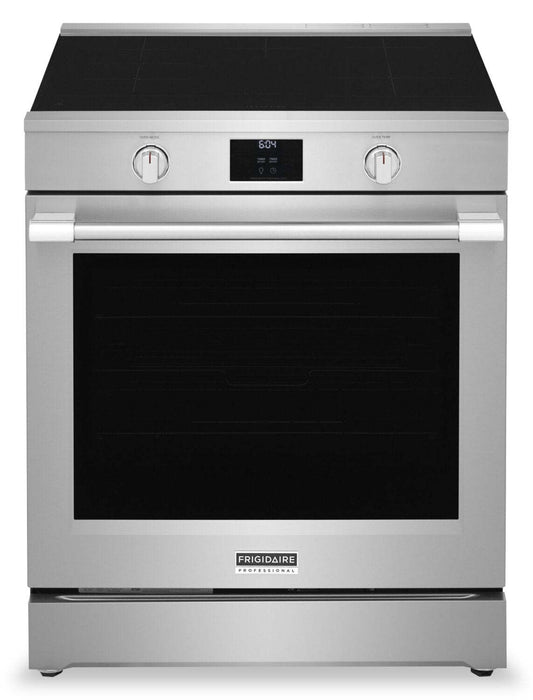 Cuisinière à induction Frigidaire Professionnel de 6,2 pi³ avec convection totale et surface de cuisson facile à nettoyer … | Frigidaire Professionnel 6,2 Cu. Fort. Cuisinière à induction avec convection totale et table de cuisson facile à nettoyer…