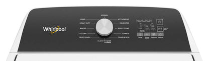 Laveuse Whirlpool à chargement par le haut de 5,2 pi³ - blanche - WTW5015LW