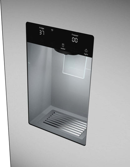 Bosch 36'' 21.6 Cu. Ft French Door Refrigerator – Fingerprint Resistant Stainless Steel - B36CD10ENS | Réfrigérateur Bosch de 36 po et de 21,6 pi3 à portes françaises - acier inoxydable résistant aux traces de doigts - B36CD10ENS