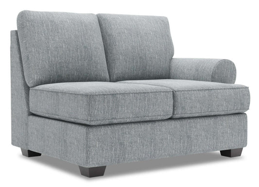 Canapé Lab Roll RAF Causeuse - Luna Étain | Causeuse de droite Rouleau de la collection Sofa Lab - Luna Pewter | RO222291