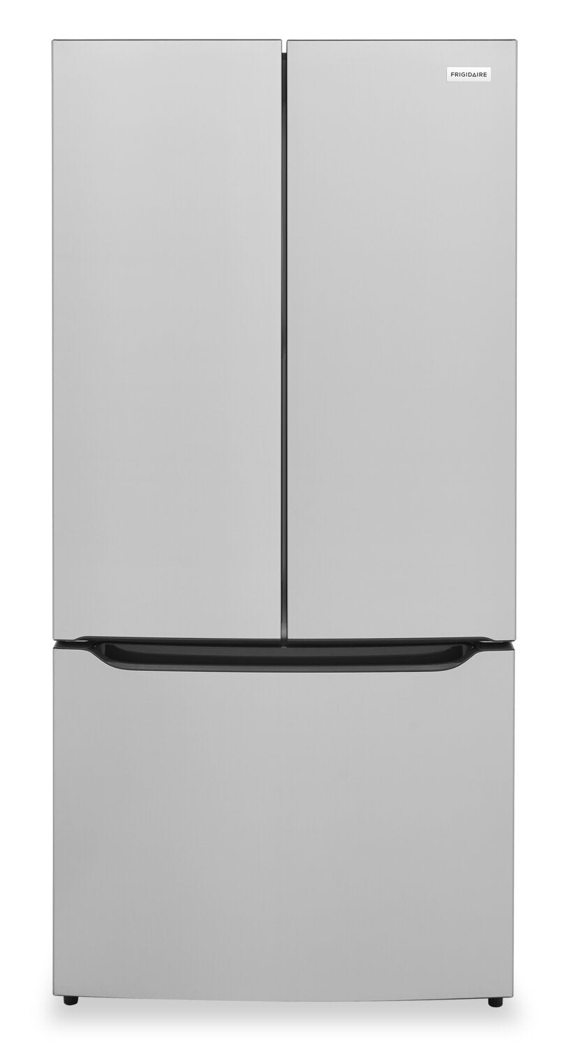 Réfrigérateur Frigidaire de 20 pi3 et de 33 po à portes françaises de comptoir de profondeur - FRFG2033AV | Frigidaire 33 20 Cu. Fort. Réfrigérateur à portes françaises à profondeur de comptoir - FRFG2033AV