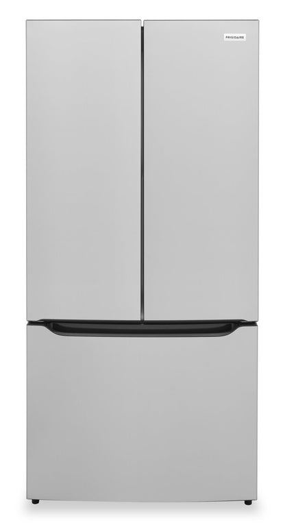Réfrigérateur Frigidaire de 20 pi3 et de 33 po à portes françaises de comptoir de profondeur - FRFG2033AV | Frigidaire 33 20 Cu. Fort. Réfrigérateur à portes françaises à profondeur de comptoir - FRFG2033AV