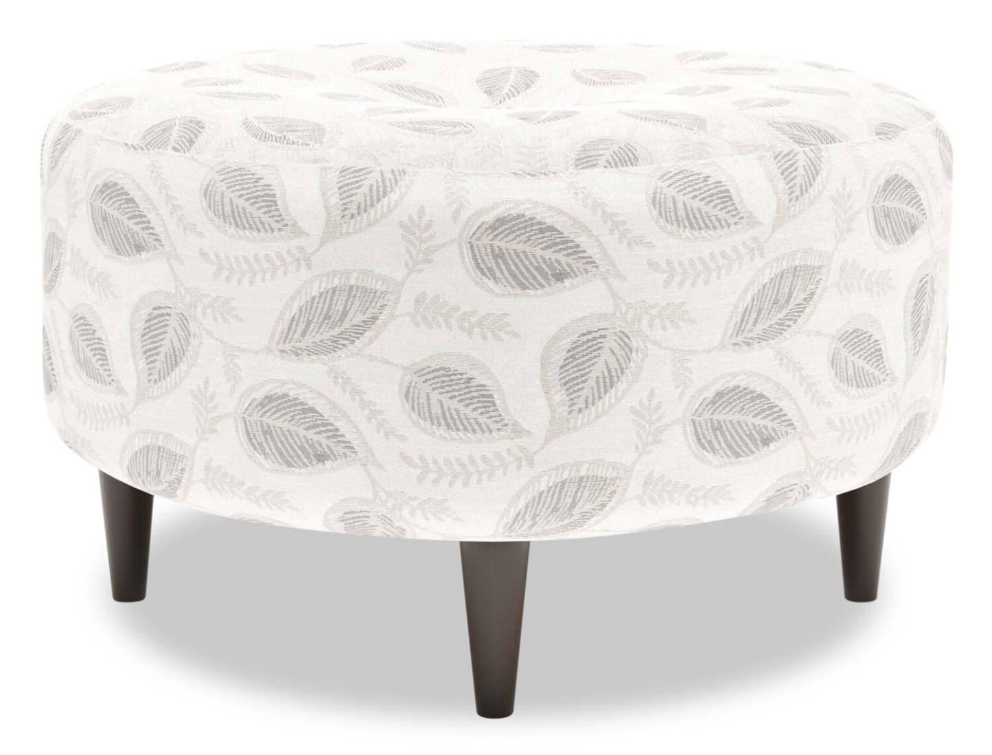 Fabriqué au Canada Sofa Lab personnalisable Pouf en tissu The Curve 31 - Prairie multicolore | Pouf The Curve de Sofa Lab de 31 po fabriqué au Canada en tissu - Prairie multicolore | CURV1148