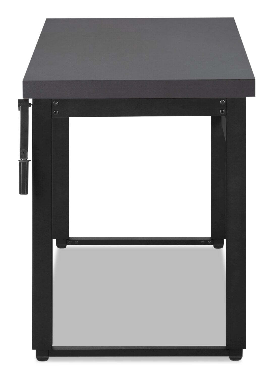 Bureau Kai de 47,25 po à hauteur réglable - gris