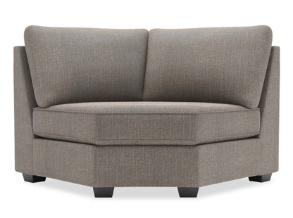 Sofa Lab Roll Curved Wedge - Luna Smoke | Fauteuil courbé en coin Roll de la collection Sofa Lab - Luna Smoke | RO842391