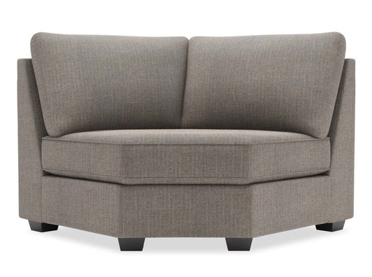 Sofa Lab Roll Curved Wedge - Luna Smoke | Fauteuil courbé en coin Roll de la collection Sofa Lab - Luna Smoke | RO842391