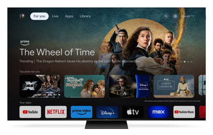 TCL 85 QLED Mini LED 4K UHD HDR Ultra IMAX Enhanced 120Hz Google Smart TV (85QM751G) | Téléviseur intelligent QLED à mini DEL de TCL UHD 4K de 85 po à 120 Hz avec HDR Ultra, FreeSyncMC AMD et Google TVMC (85QM751G)