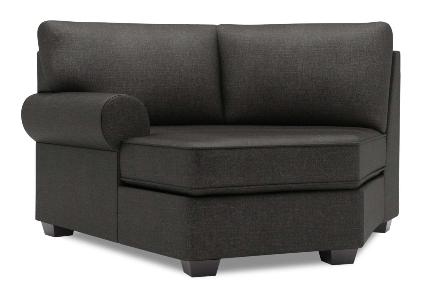 Sofa Lab Roll LAF Cuddler - Luna Kohl | Fauteuil Cuddler de gauche Roll de la collection Sofa Lab - Luna Kohl | RO872691