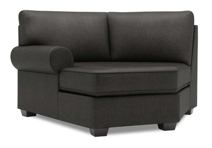Sofa Lab Roll LAF Cuddler - Luna Kohl | Fauteuil Cuddler de gauche Roll de la collection Sofa Lab - Luna Kohl | RO872691