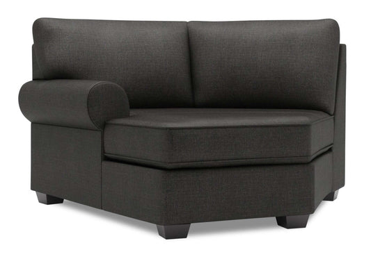 Sofa Lab Roll LAF Cuddler - Luna Kohl | Fauteuil Cuddler de gauche Roll de la collection Sofa Lab - Luna Kohl | RO872691
