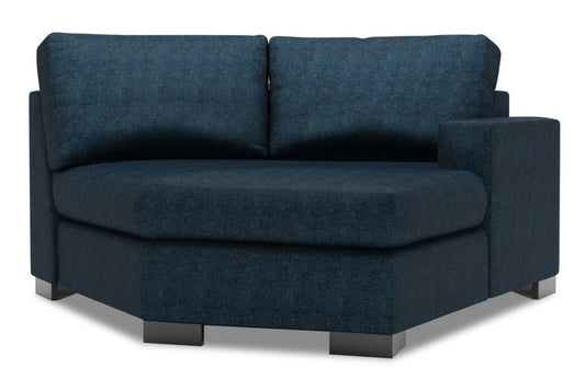 Canapé Lab Track RAF Cuddler - Luxe Indigo | Fauteuil Cuddler de droite Track de la collection Sofa Lab - Luxury Indigo | TR863193