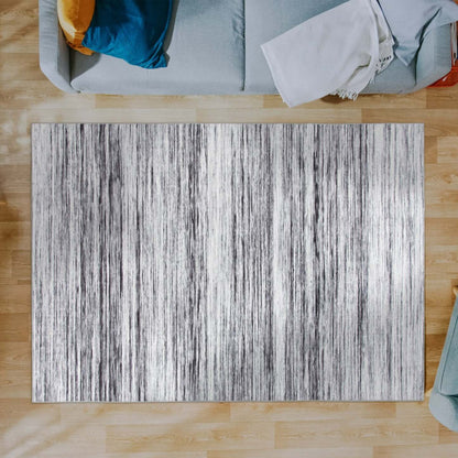 Tapis Ceren Gris Lavable - 152 x 213 cm | Tapis Ceren gris lavable - 152 x 213 cm