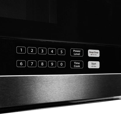 Danby 1,4 Cu. Fort. Four à micro-ondes sur cuisinière - Acier inoxydable - DOM014401G1 | Quatre à micro-ondes à hotte intégrée Danby de 1,4 pi3 - acier inoxydable - DOM014401G1 | DOM01441