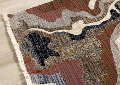 Tapis multicolore Janey - 160 x 240 cm | Carpette Janey multicolore - 160 x 240 cm