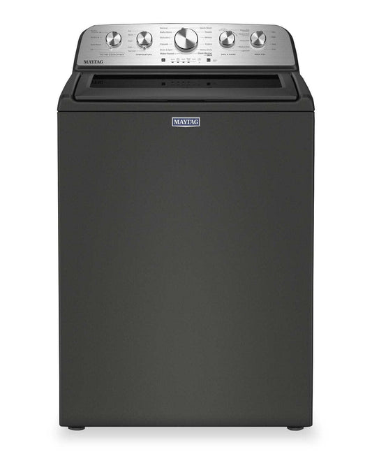 Laveuse Maytag à chargement par le haut de 5,4 pi3 avec agitateur et option Animal Pet Pro - noir volcan - MTW5605RU