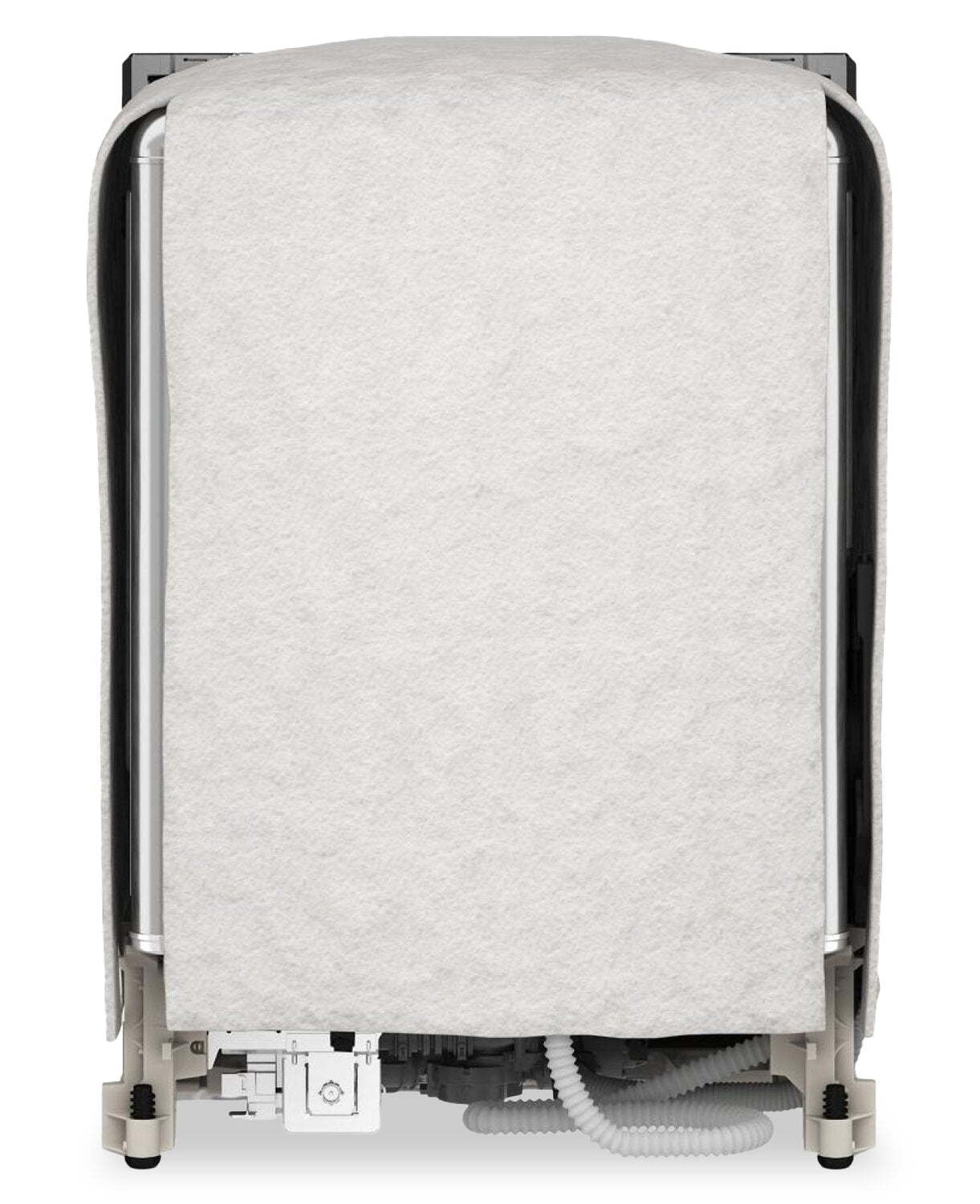 Lave-vaisselle KitchenAid de 24 po et de 47 dBA avec panier à ustensiles sur le troisième niveau - noir - KDFS224SBL