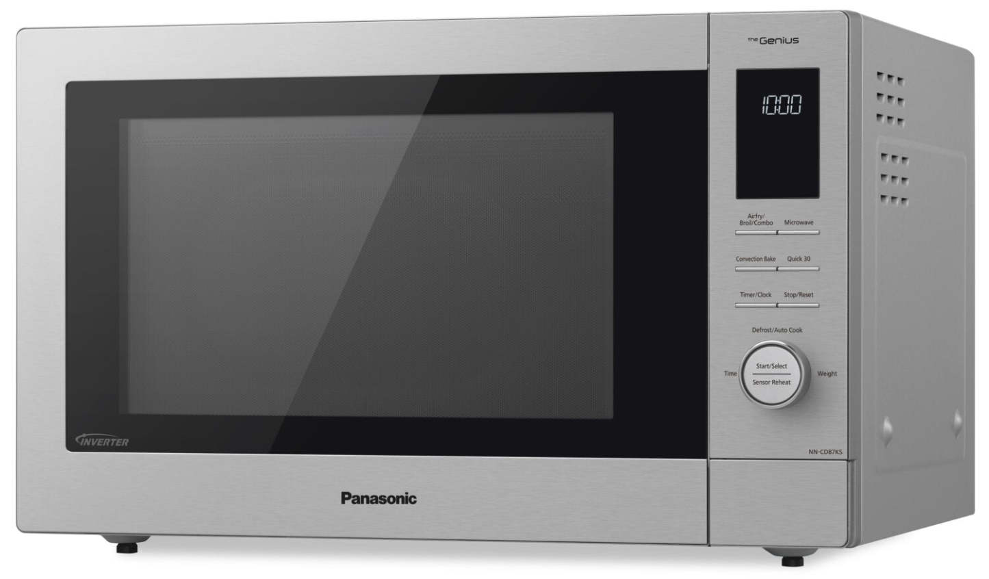 Panasonic 1,2 Cu. Fort. Four combiné 4 en 1 avec friture à air - NNCD87KSC | Four combiné 4 en 1 Panasonic de 1,2 pi3 avec friture à air - NNCD87KSC | NNCD87KC